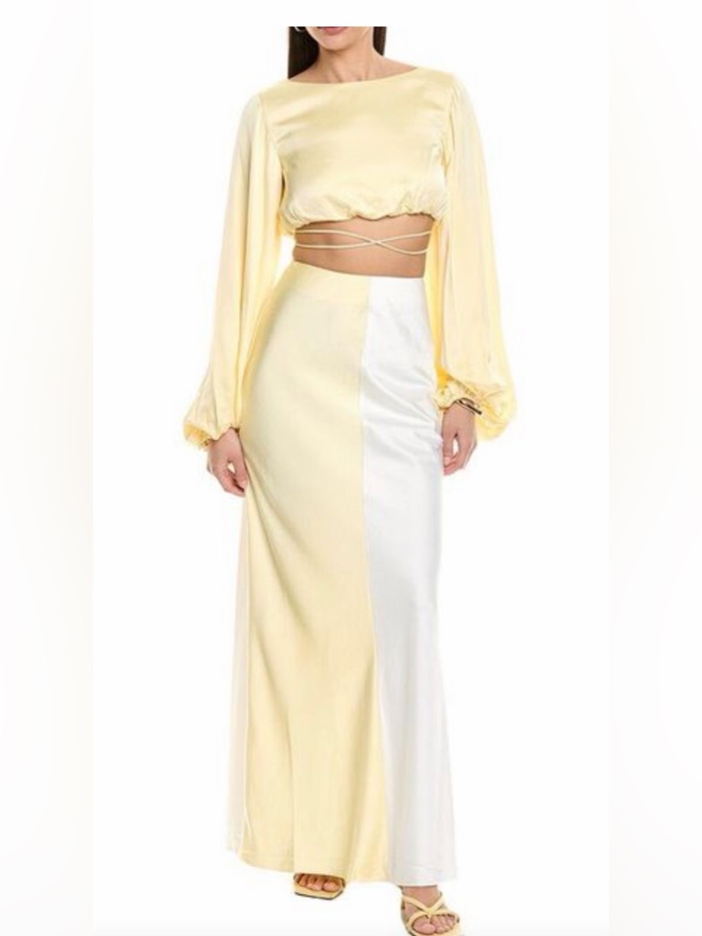 Significant Other Women’s Two-Tone Matching Skirt Set